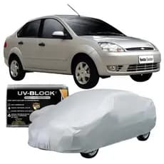 Capa Cobrir Carro Ford Fiesta Sedan - Lona Impermeável ANTI-UV Protege Sol Chuva e Poeira