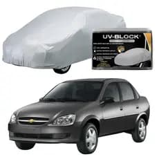 Capa Cobrir Carro Corsa Classic Lona Protetora Impermeável Sol e Chuva
