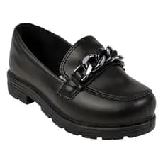 Sapato Mocassim Tratorado Infantil Feminino Oxford Menina Barato