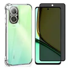 Capinha Anti-impacto + Película 3d Privacidade P/ Realme C67