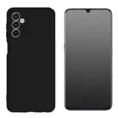 Capa Aveludada Para Samsung Galaxy A15 + Pelicula Fosca Privacidade