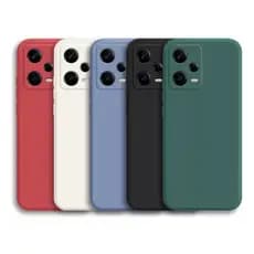 Capinha Compatível Para Note 12 Pro 5g Silicone Aveludado