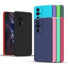 Capa Capinha Compativel Para Xiaomi Poco F5 Pro Aveludada
