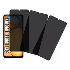 Kit 3 Películas De Privacidade 3d Para Xiaomi Redmi 13c