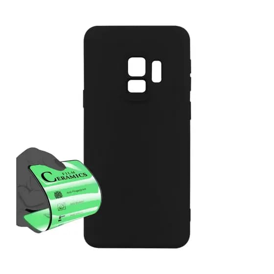 Capa Capinha Aveludada + Película Para Samsung Galaxy S9