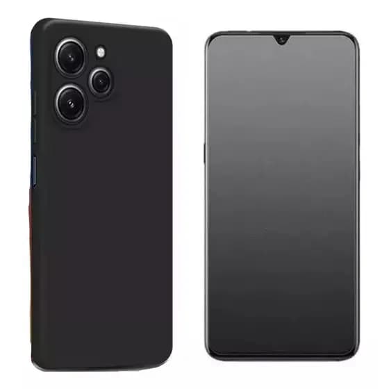 Capa Case Para Xiaomi Redmi 12 + Película Fosca Privacidade