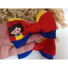 Laço Temático Moana, Laço Stitch, laço Branca de Neve, laço Minie