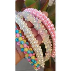 Tiara bordada ,tiara de pérolas, arquinho bordado, laços dama, arco de cabelo luxo menina, tiara coroação,,arco coroação