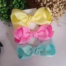 kit Laço Boutique Atacado, kit laço básico, laço menina, laço esxolar