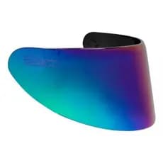 Viseira Capacete Axxis/asx V18B Eagle/draken/city  V18b Camaleão, Cromada, dourada Fumê