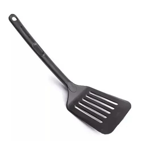 Espátula Vazada 31cm Com Cabo De Pendurar Em Nylon Plasutil 000502