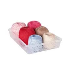 Cestinha/ Cesto Grande 33x25cm Utilidades Plasutil 673