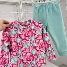 Conjunto Infantil Menina Soft Balas TÉRMICO THERMO PETTENATI 50 UV+ Super Quente Inverno