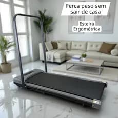 Esteira Motorizada Elétrica Esteira Portátil Fitness Residencial Até 120 kg