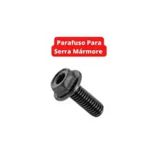 Parafuso Makita Rosca Esquerda Serra Mármore Makita Bosch Skil M6 Sextavado Allen