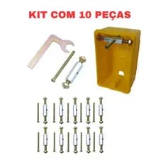 Reparo Salva Caixinha 4x2 Luz Interruptor Com 5 e 10 Peças