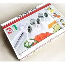 Fatiador Cortador Ralador Legumes Verduras Frutas 3 Em 1