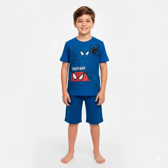 Conjunto Infantil Menino Verão - Pijama Curto Menino 2 ao 10