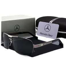 Óculos de Sol Masculino Polarizado Mercedes-Benz Metal Uv400