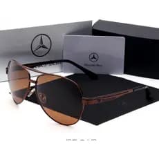 Óculos de Sol Mercedes Benz Masculino Polarizado c/Proteção Solar MB 737