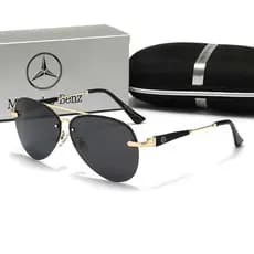 Óculos De Sol Mercedes-benz Proteção Uv400 Aviador Promoção
