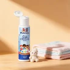Perfume Infantil Kids 50ml Água de Colônia Cheirinho Suave Fragrância Delicada Uso Diário Crianças