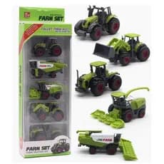 Kit Fazenda Profissional: 5 Miniaturas Die-Cast Premium
