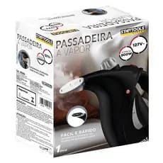Passadeira A Vapor 127V - Preta
