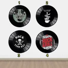 Disco Rock In Roll Decoração LP Decorativo