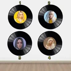 Disco Vinil Billie Eilish Album Poster  Lp Decorativo