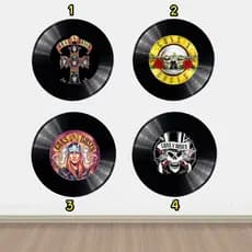 Disco Vinil Banda Guns N Roses LP Decorativo