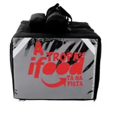 Adesivo Ifood. A tropa do ifood ta na pista. ifood  com ALTO-RELEVO Para Bag! (NAO E A  Mochila).
