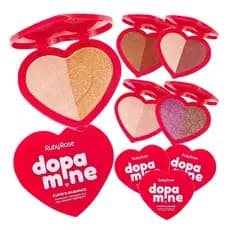 ILUMINADOR DOPAMINE HEART RADIANCE - RUBYROSE
