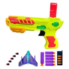 Brinquedo Pistola lança Dardos e Avião 3 em 1. Não Machuca!! ENVIO IMEDIATO !!