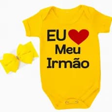 Kit Body Bebê e Laço Roupa Infantil Algodão Macio Mesversário P M G