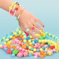 Kit Monta Pulseira Grande com Estrelas e Corações ENVIO RÁPIDO!!