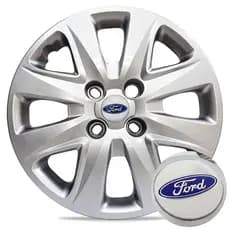 Calota Para Ford Ka 2014 2015 2016 Novo Aro 14 Com Emblema