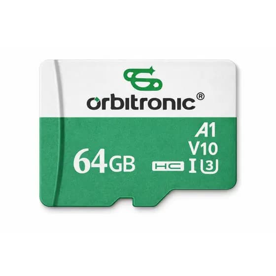 Cartão De Memória 64gb Classe 10 U3 Orbitronic