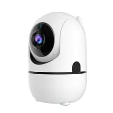 Kit 2 Mini Camera Robô Ip Wifi Hd Onvif Auto Tracking