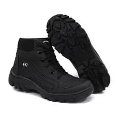 Coturno Bota Adventure estilo Camping e Motocicle