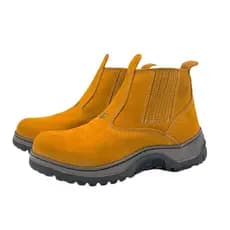 Bota Botina em Couro Newbras Super Confortável