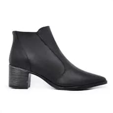 Bota Feminina Bico Fino Delicata | Salto Bloco 5cm - Improvizzo: Elegância e Conforto para Seu Dia a Dia | 820