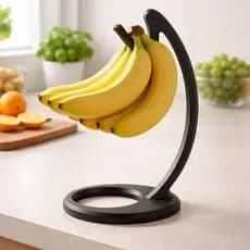 Suporte Mesa Fruteira Gancho de Pendurar Bananas Multiuso