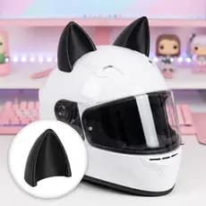 Orelha de Gato Acessório para Capacete Dupla Face