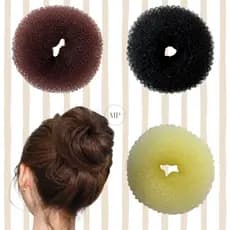 Enchimento Coque Modelador De Cabelo Rosquinha Penteado Feminino