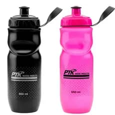 2 garrafas Caramanhola Squeeze de agua 650ml PTK