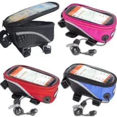 Porta celular bolsa suporte para quadro bike