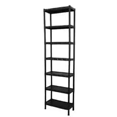 Estante Prateleira Modular Multiuso Organizadora Plástico com 7 Prateleiras - COM PEZINHOS