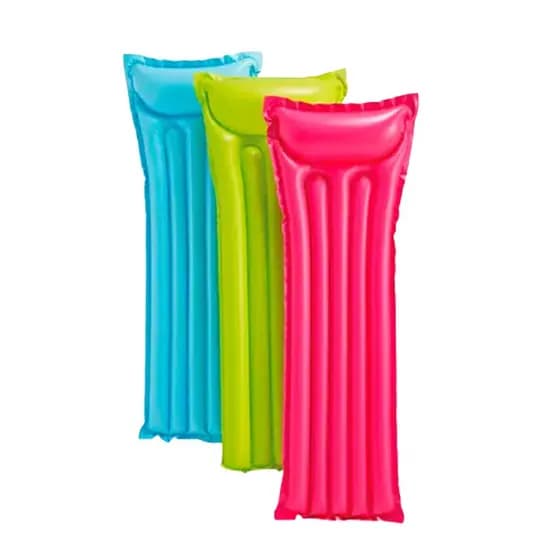 COLCHÃO INFLÁVEL PISCINA BOIA PRAIA BOIAR BRONZEAR- INTEX