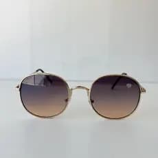Óculos de Sol Redondo Clássico Unissex | Lente Escura Proteção UV400 | Estilo Retrô Moderno